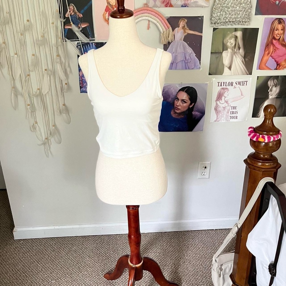 White Women's Tank Top